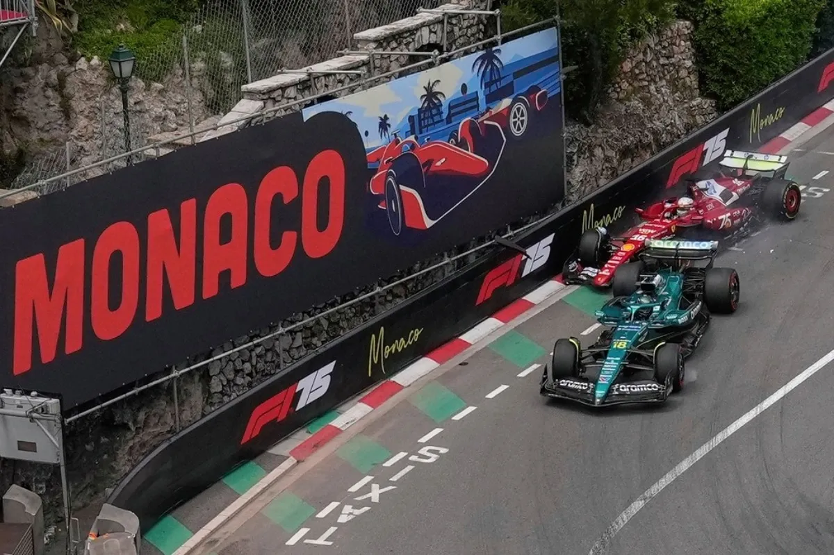 La colisión de los monoplazas | AP