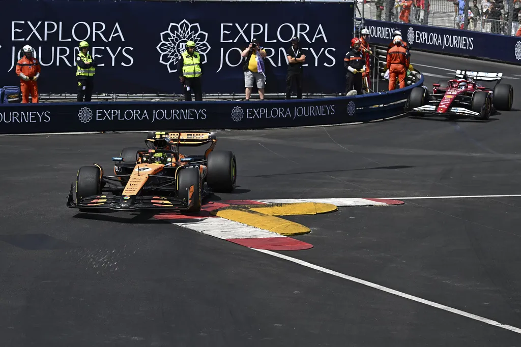 Norris hizo una buena conducción para quedarse con la victoria desde la pole