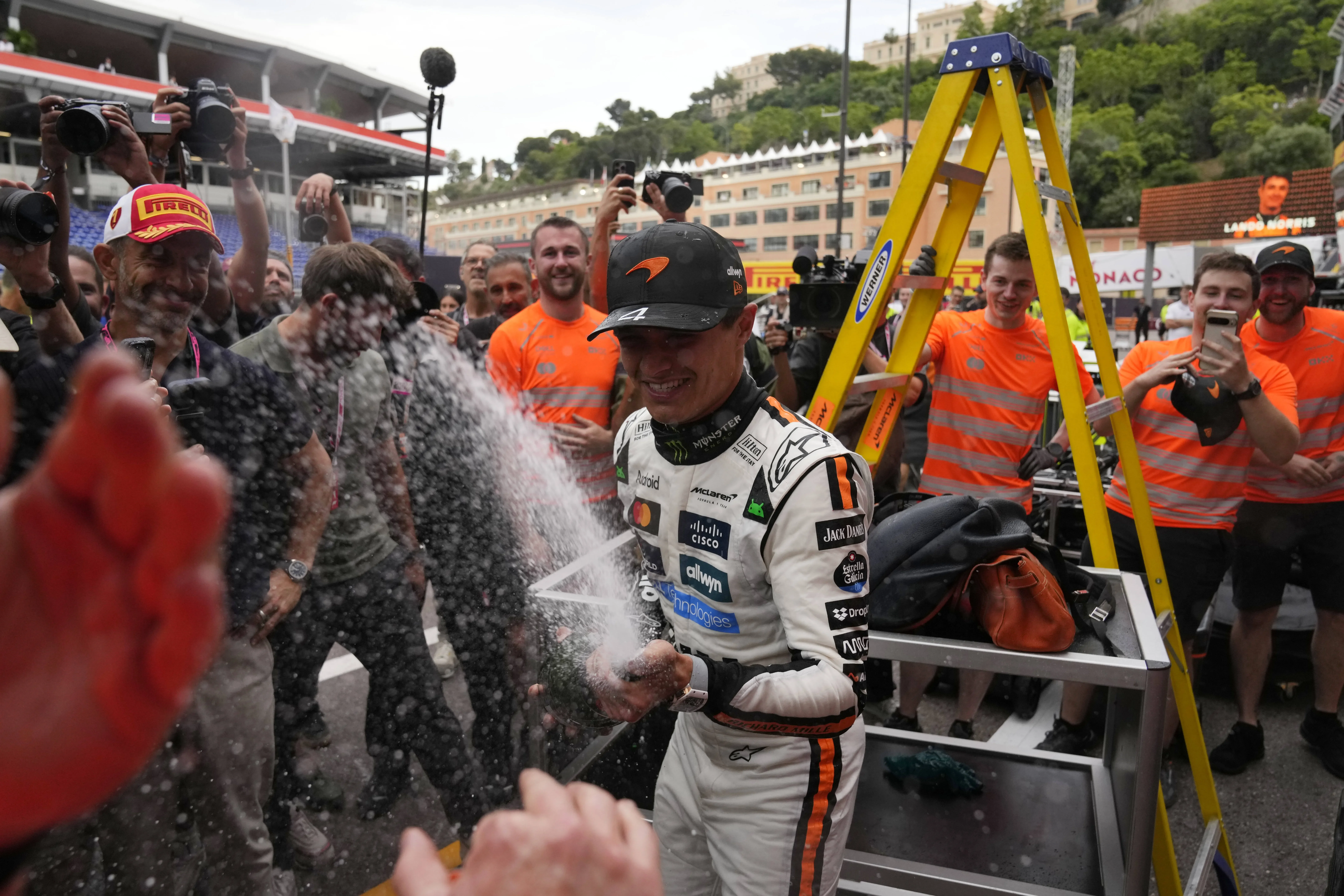 Piastri logró una buena victoria en Monte Carlo