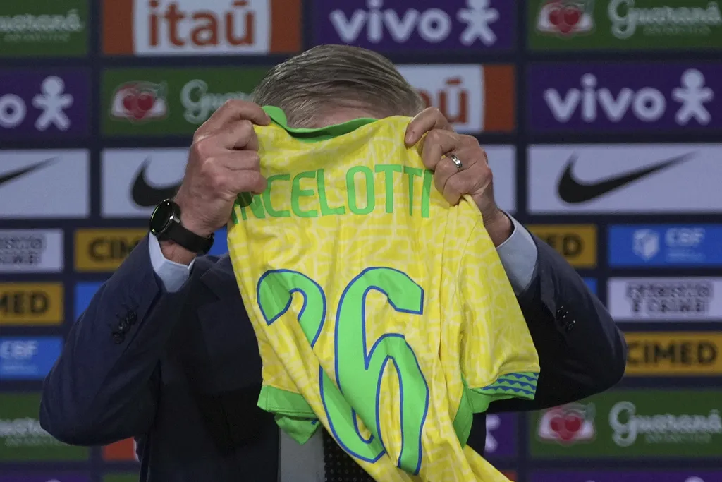 Ancelotti está listo para el reto con Brasil