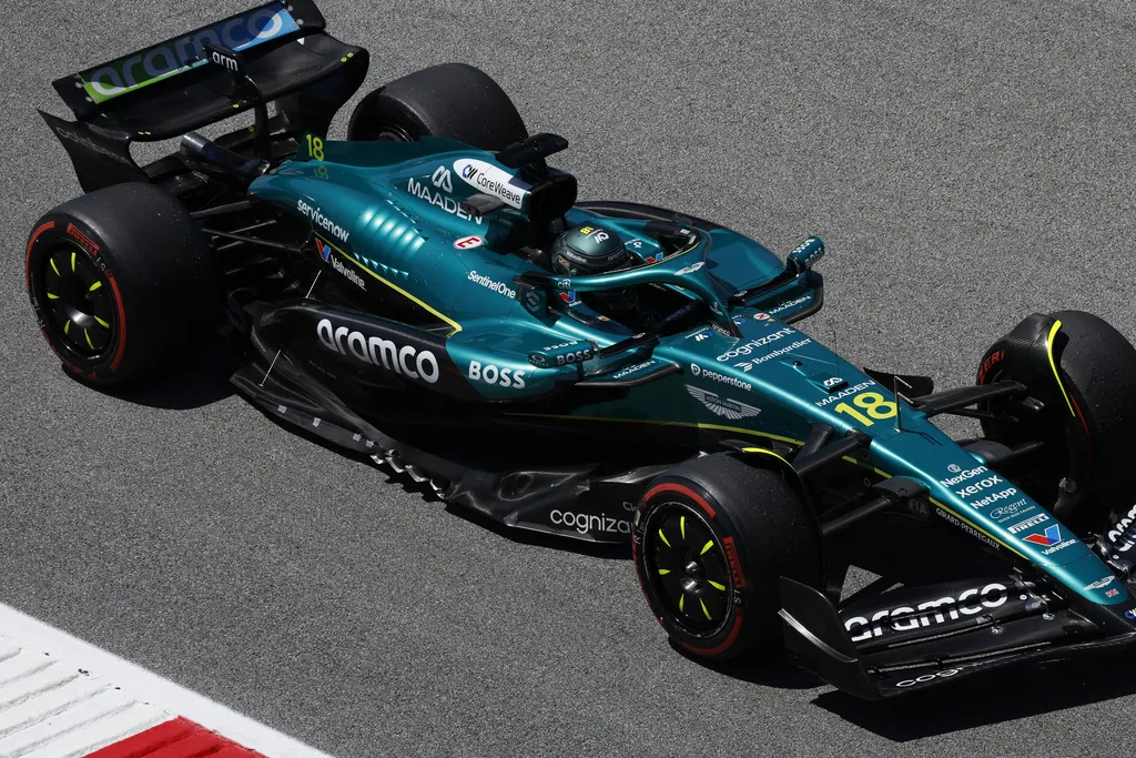 Stroll se perdió la carrera en España