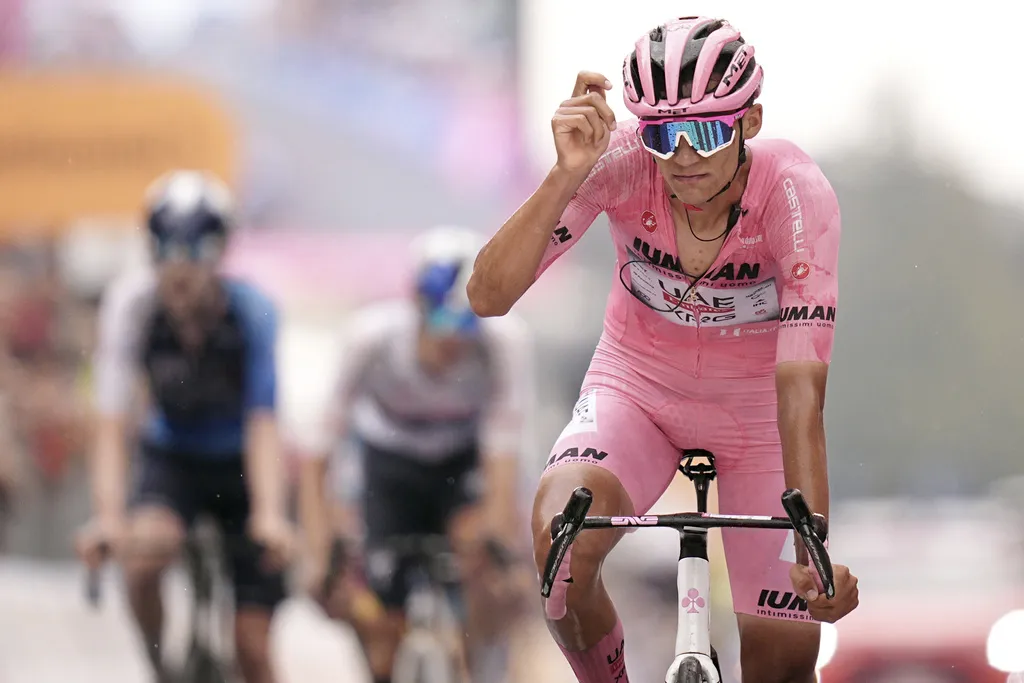 Del Toro defendió la Maglia Rosa por diez días