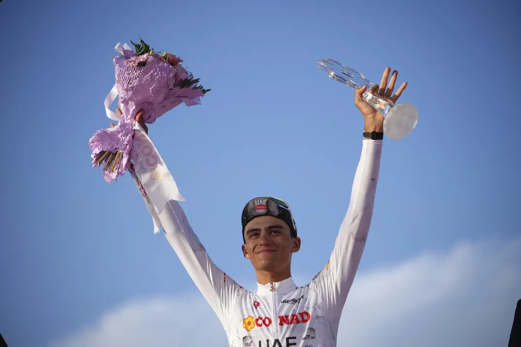 Del Toro fue el mejor ciclista joven