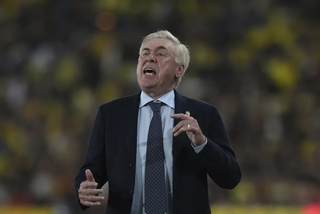 Ancelotti se presentó este jueves como DT de Brasil