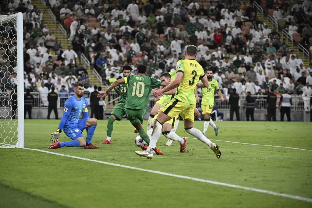 Arabia tomó la ventaja en el partido