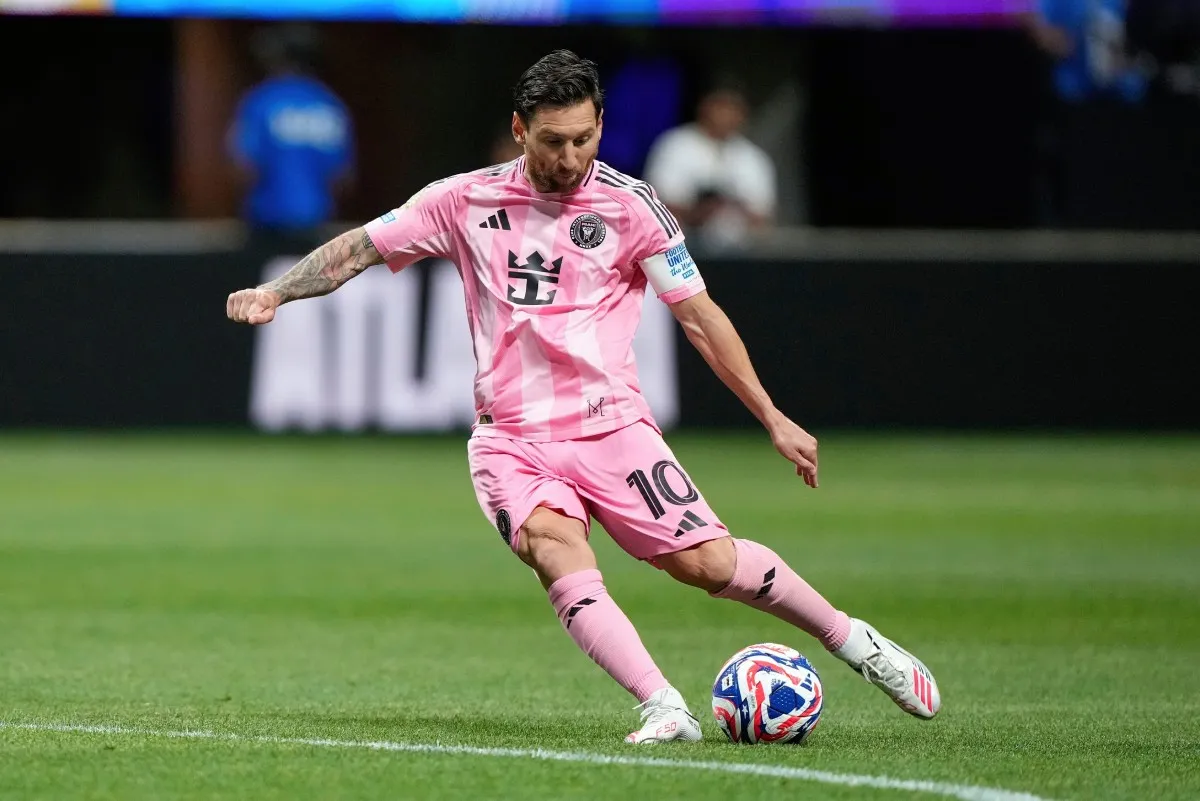 Lionel Messi y su gol | AP