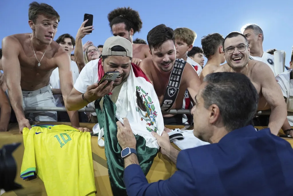 Paiva fue protagonista en los festejos