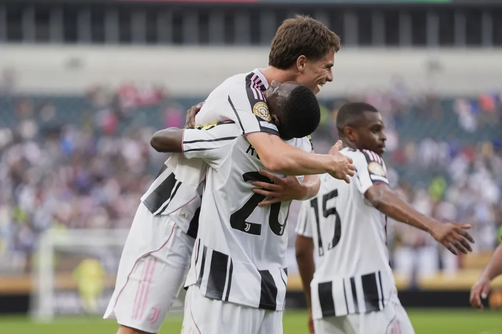 Juventus es líder del grupo por ahora