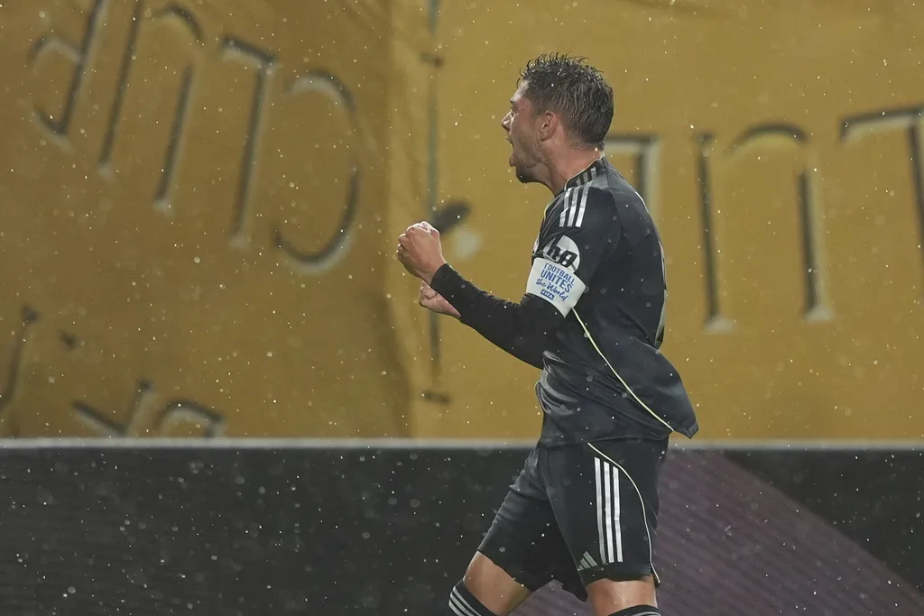 Fede Valverde fue el autor de uno de los goles