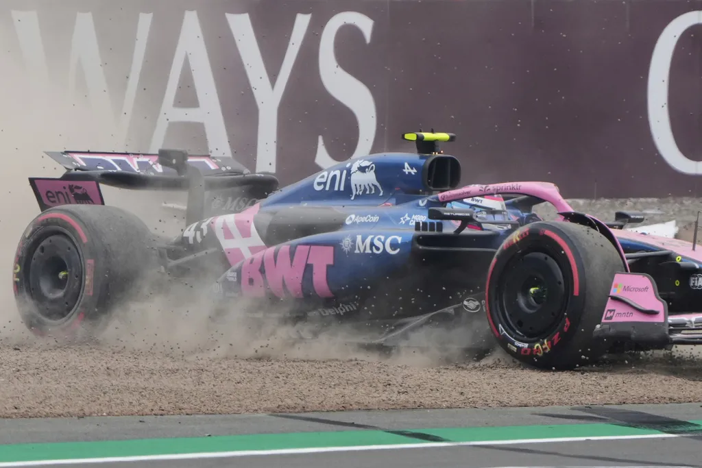 Colapinto no tuvo un buen fin de semana