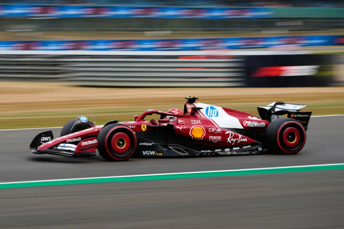 Leclerc en su Ferrari | AP