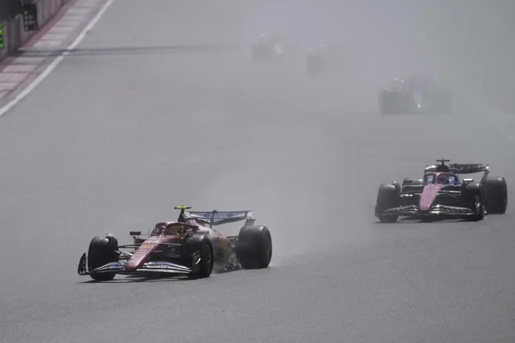 Gasly fue otro de los pilotos destacados