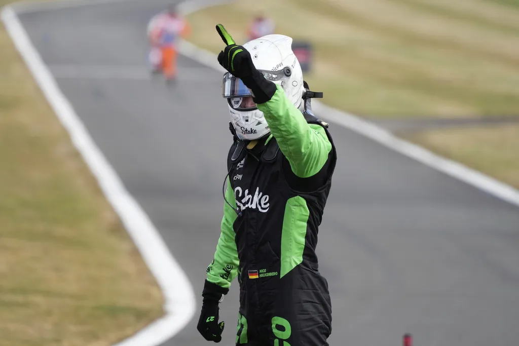 Nico tuvo una gran carrera en Silverstone