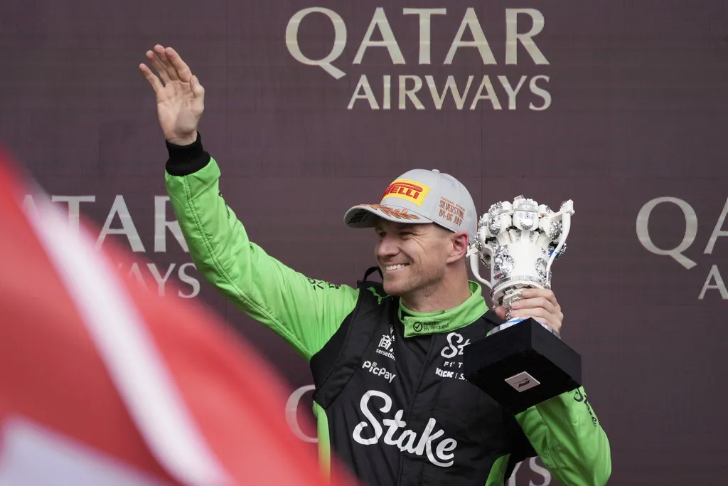 Hulkenber logró un gran resultado para Sauber