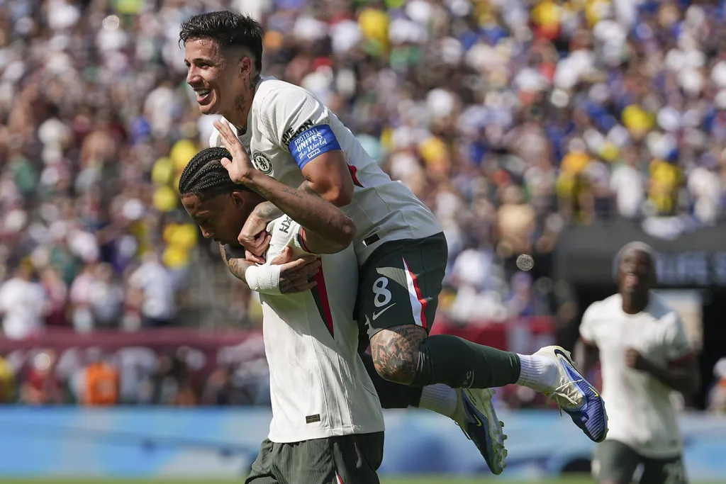 El delantero brasileño fue la figura del partido