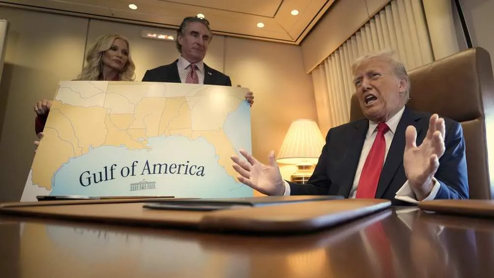 Donald Trump ordenó el cambio de nombre al Golfo de México/AP