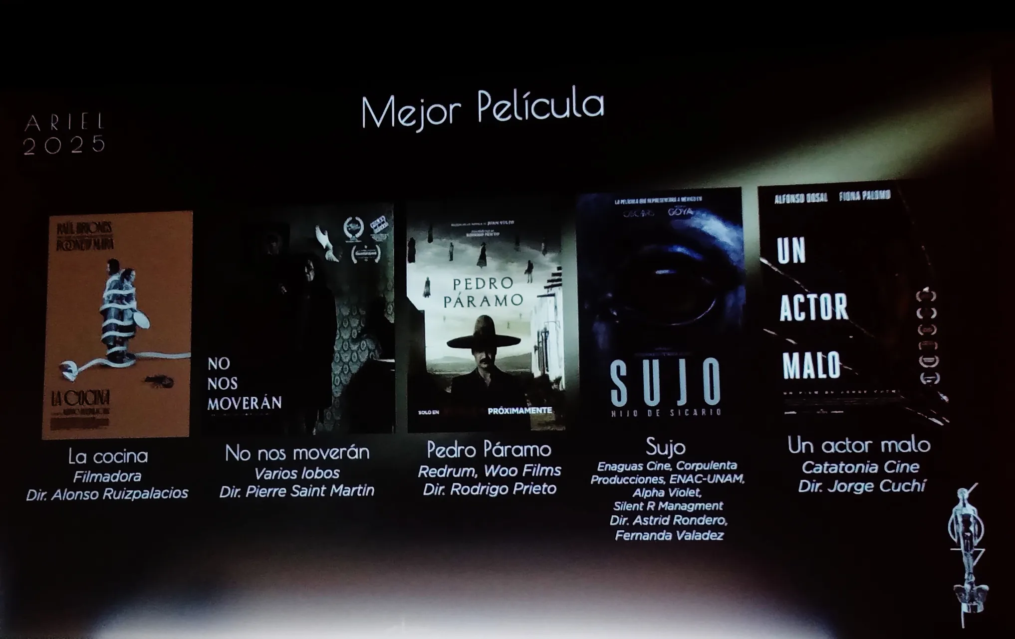 Estas son las cintas nominadas para Mejor Película / Redes Sociales