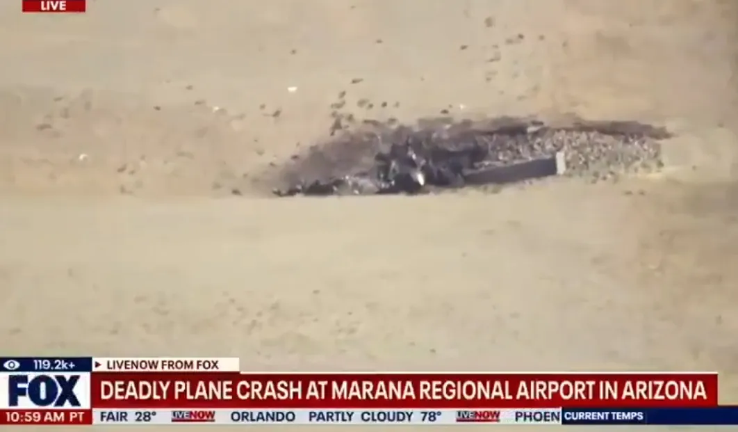 Los hechos ocurrieron en el Aeropuerto Regional de Marana / Redes Sociales