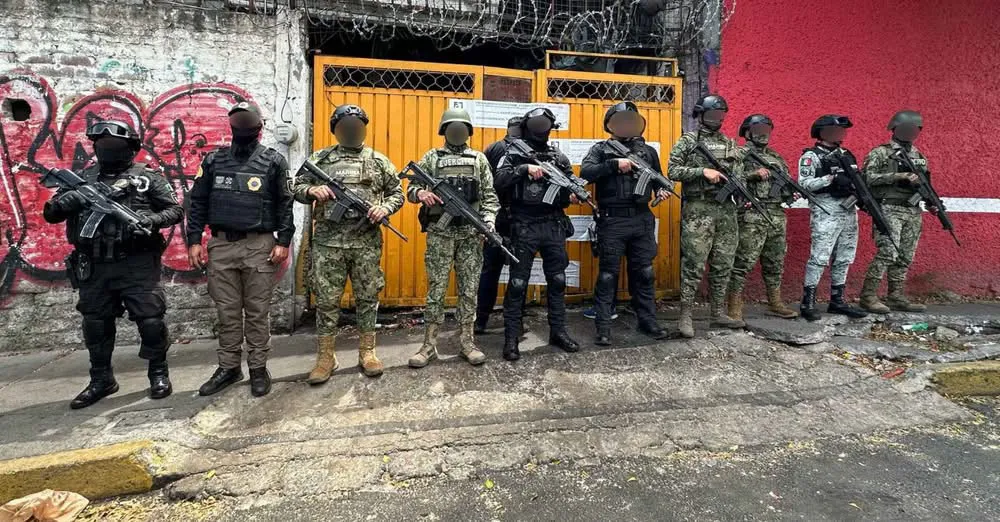 La policía está realizando cateos en inmuebles / Redes Sociales