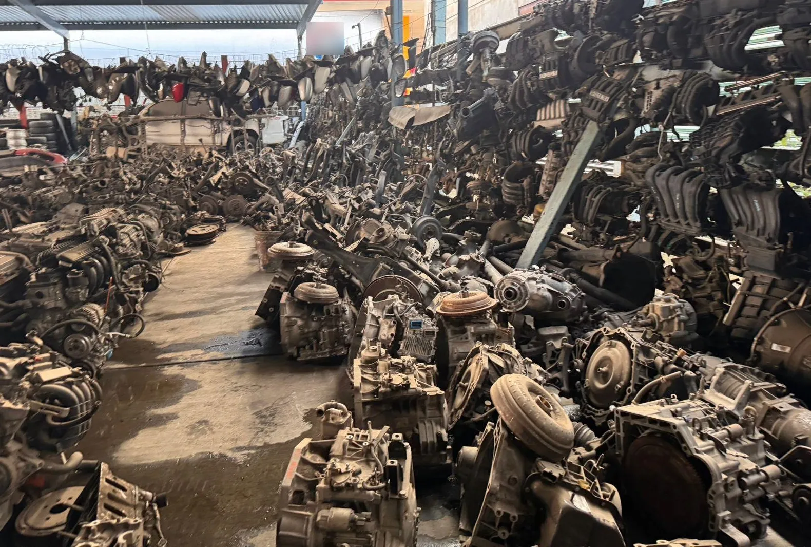 Los dueños de las autopartes no lograron acreditar su mercancía / FB: @PoliciaCDMX