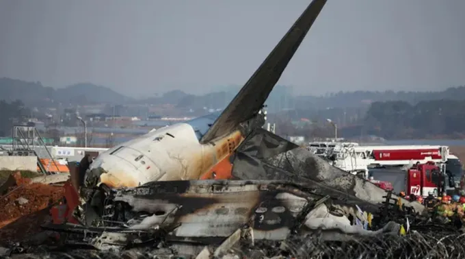 Así terminó el avión para poder retirarlo / Redes Sociales