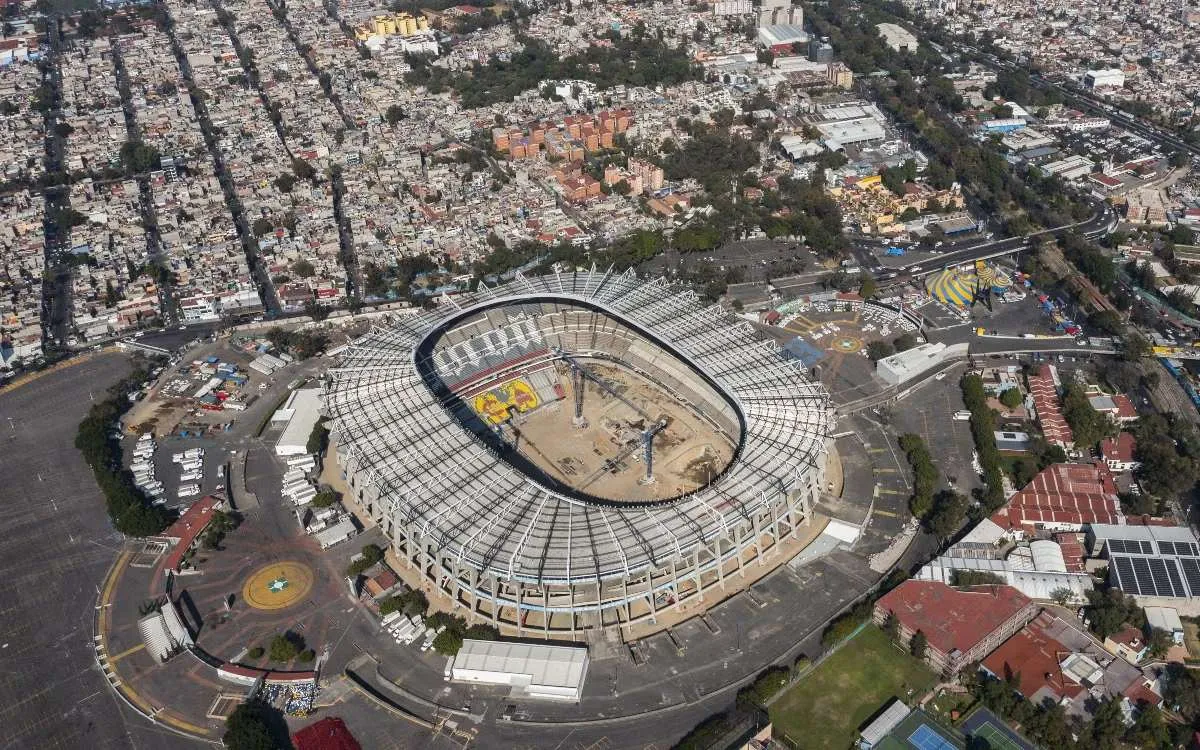 El Estadio Azteca se prepara para su tercer mundial