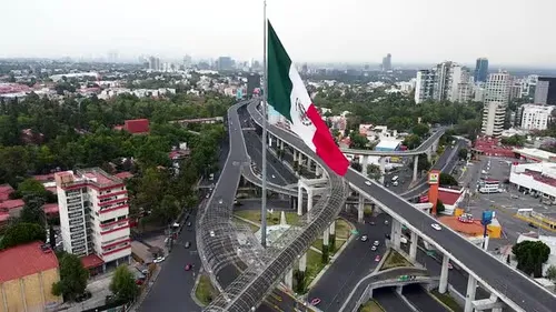 La bandera de San Jerónimo siempre luce por su manera de ondear / Redes Sociales