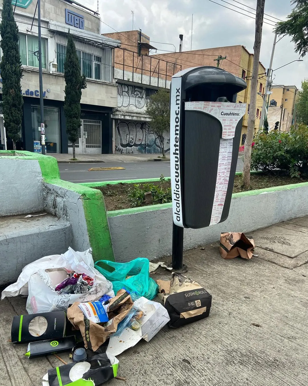 Las sanciones por tirar basura en la CDMX se intensificarán / Redes Sociales