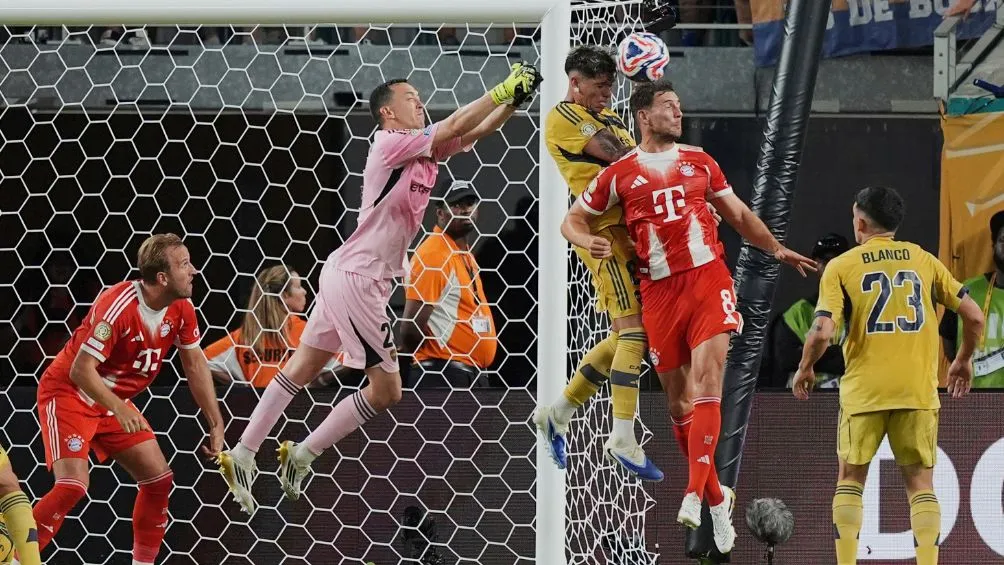 Boca se quedó a minutos de sacar un punto ante Bayern | AP