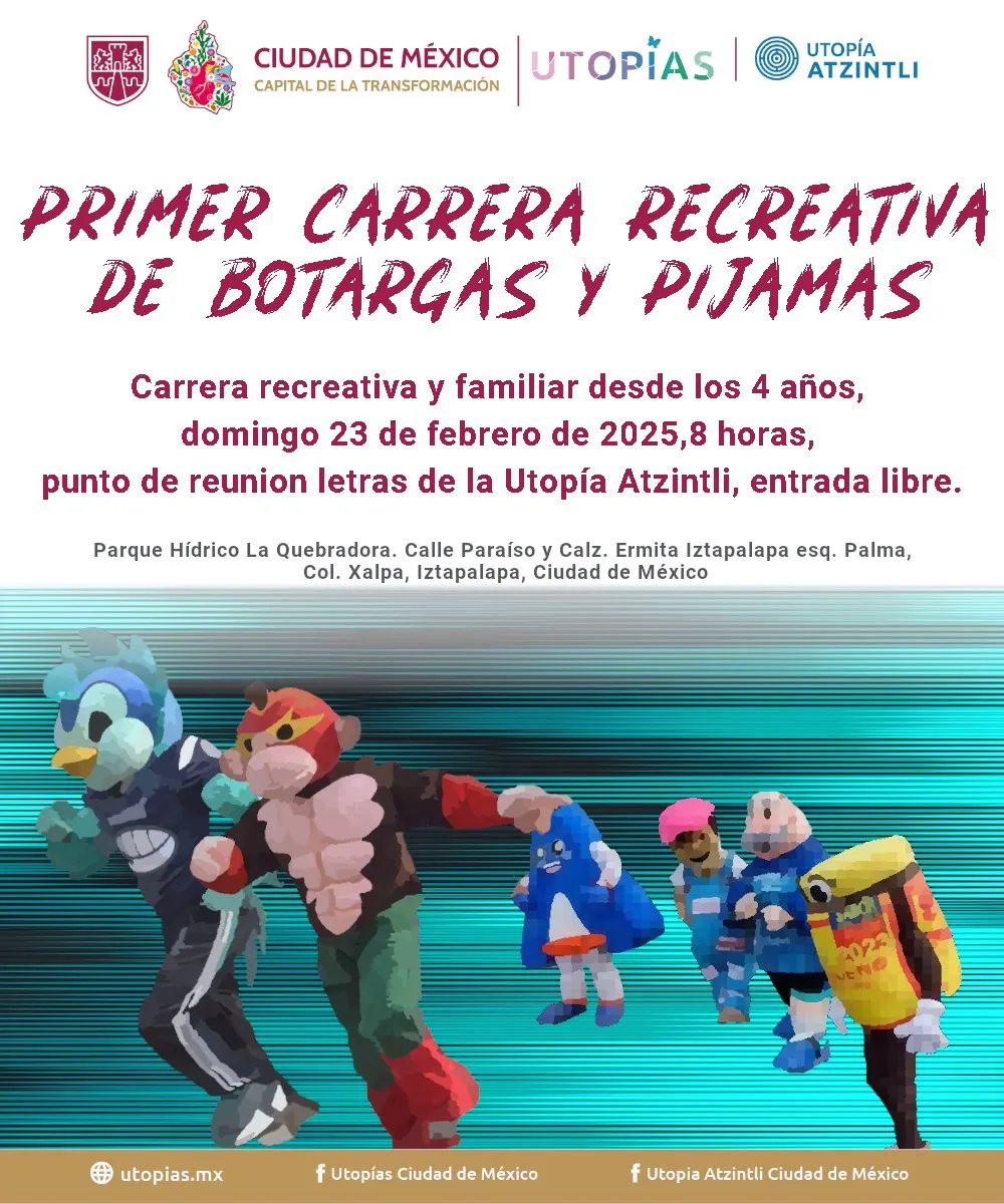 La carrera será el próximo 23 de febrero en Iztapalapa / Redes Sociales