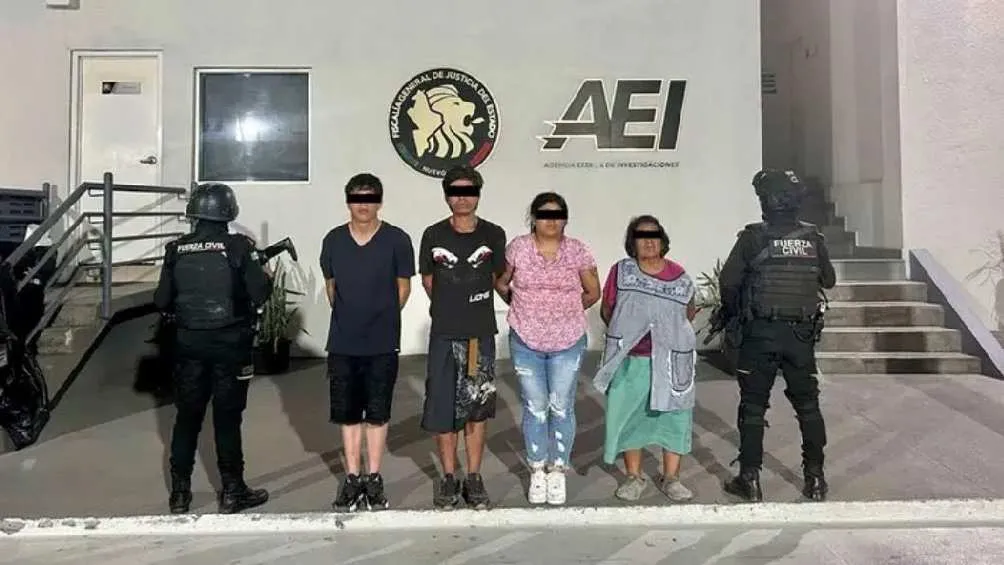 Fueron varios los detenidos tras una serie de operativos en Monterrey/X