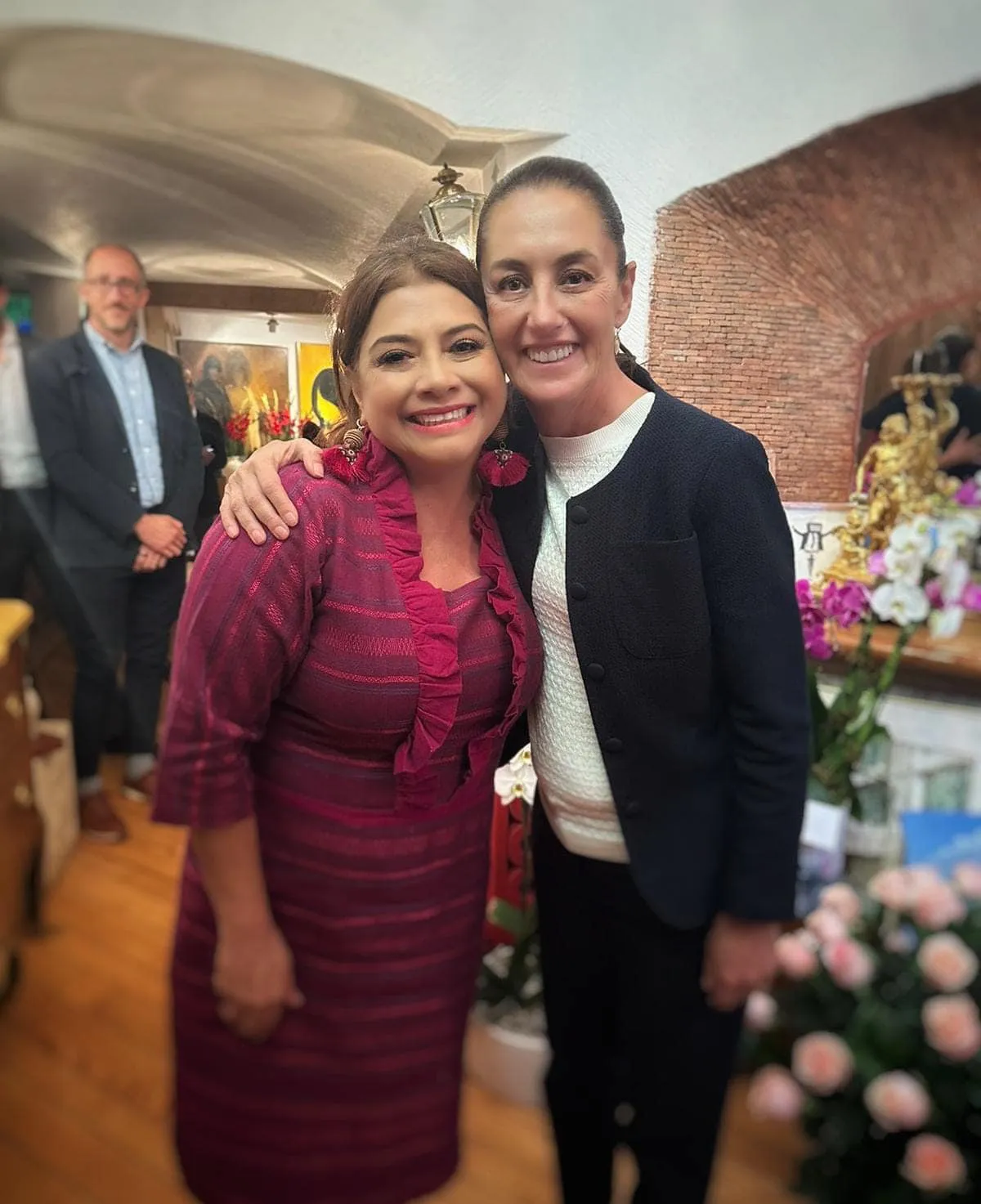 Las mandatarias se reunieron para coordinar las investigaciones / Redes Sociales