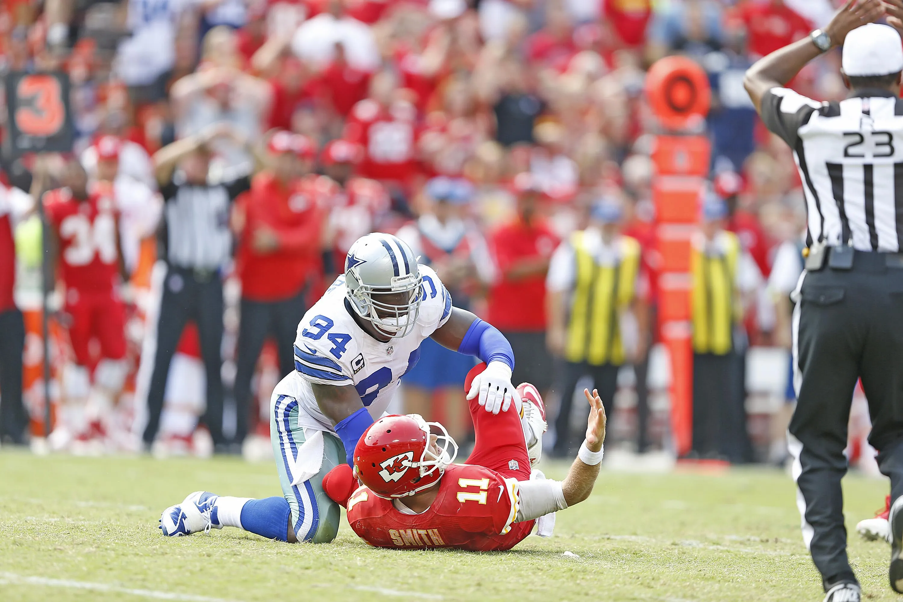 Dallas tiene récord de 7-5 contra Kansas City