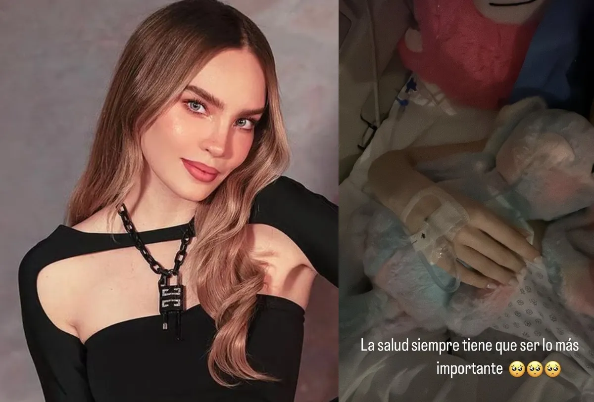 Belinda fue hospitalizada de emergencia en marzo del año pasado / Redes Sociales