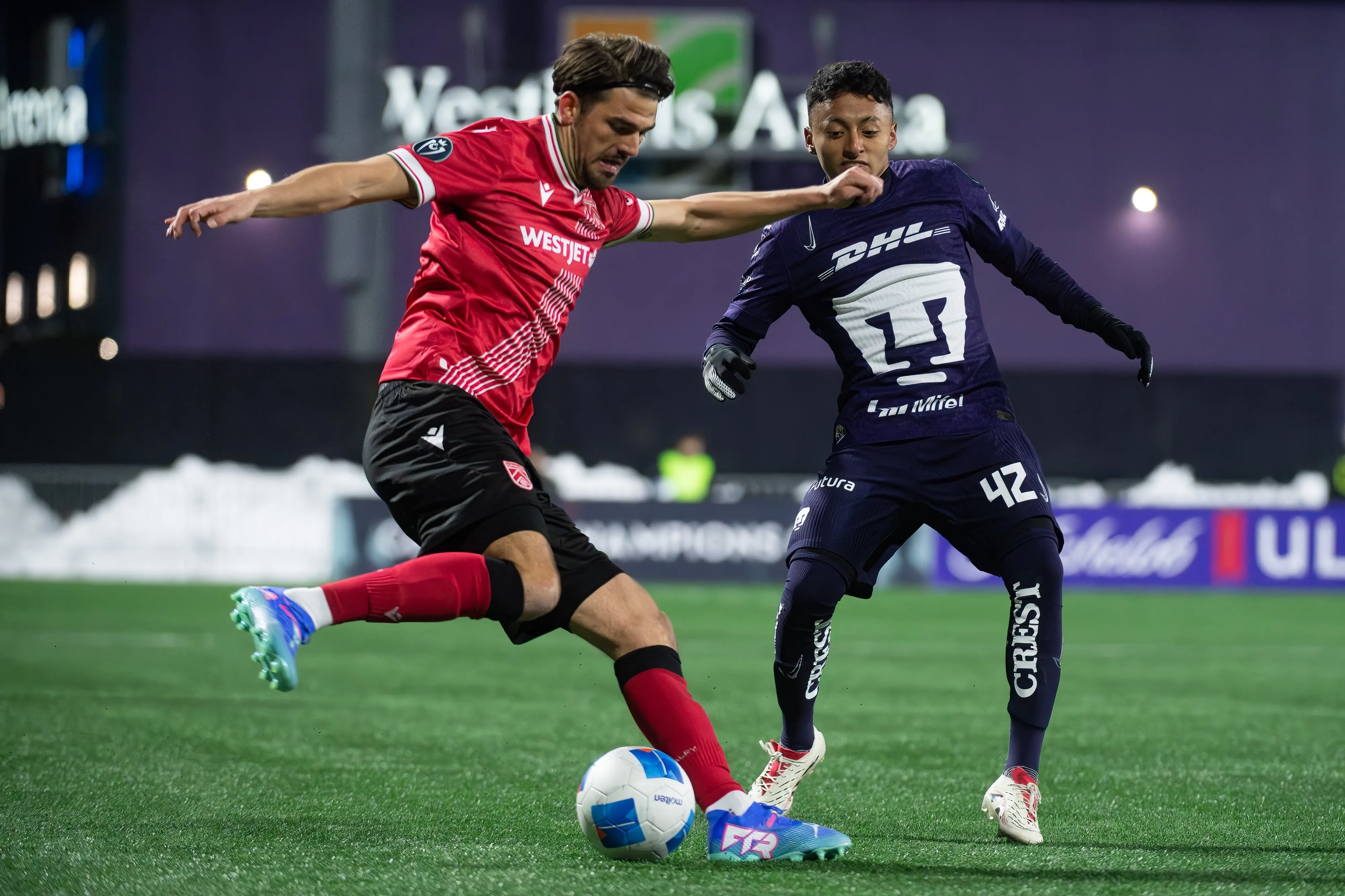 Imágenes del partido de Pumas en Canadá | MEXSPORT