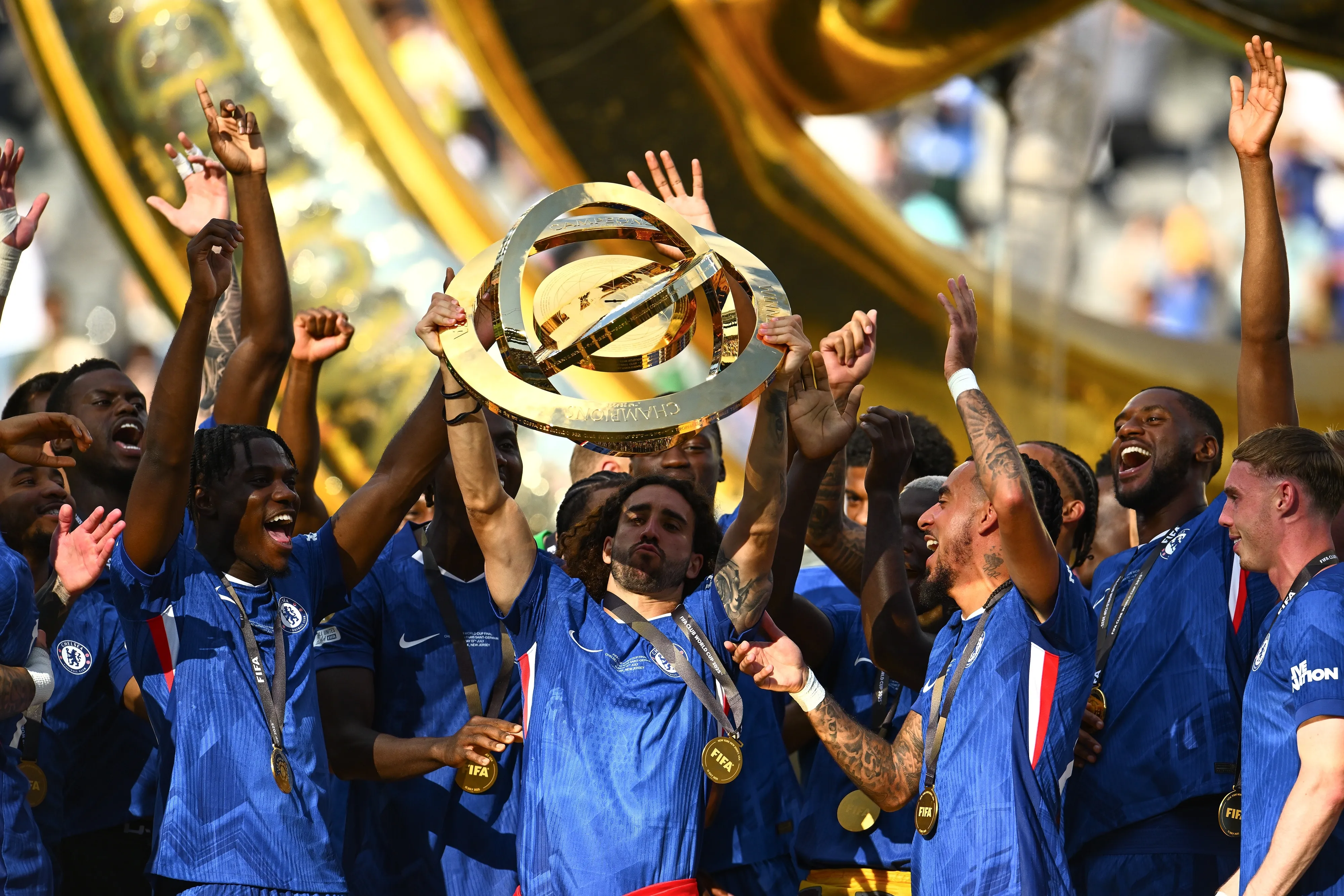 El Chelsea celebra el Mundial de Clubes | MEXSPORT