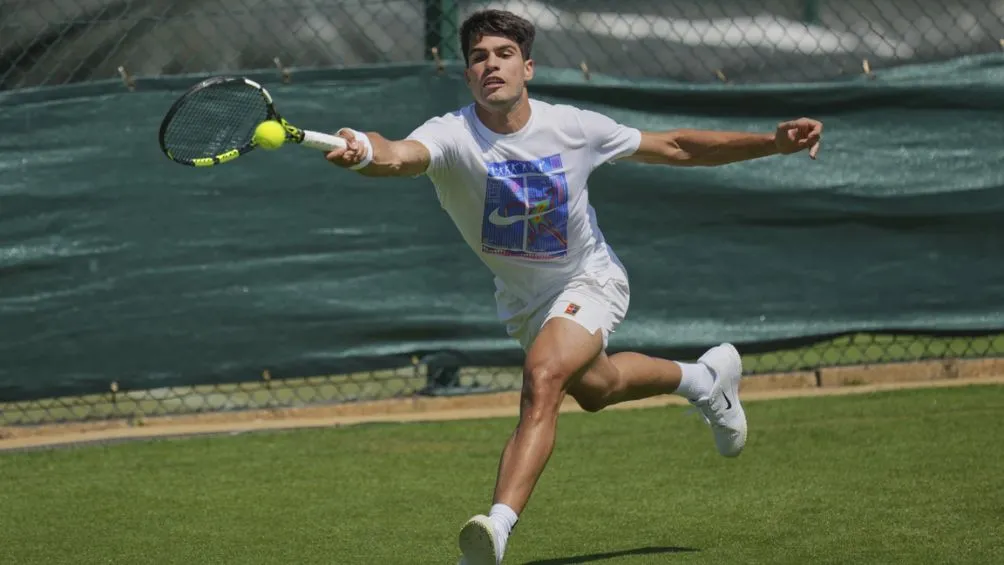 Alcaraz aseguró que prefiere jugar en césped | AP