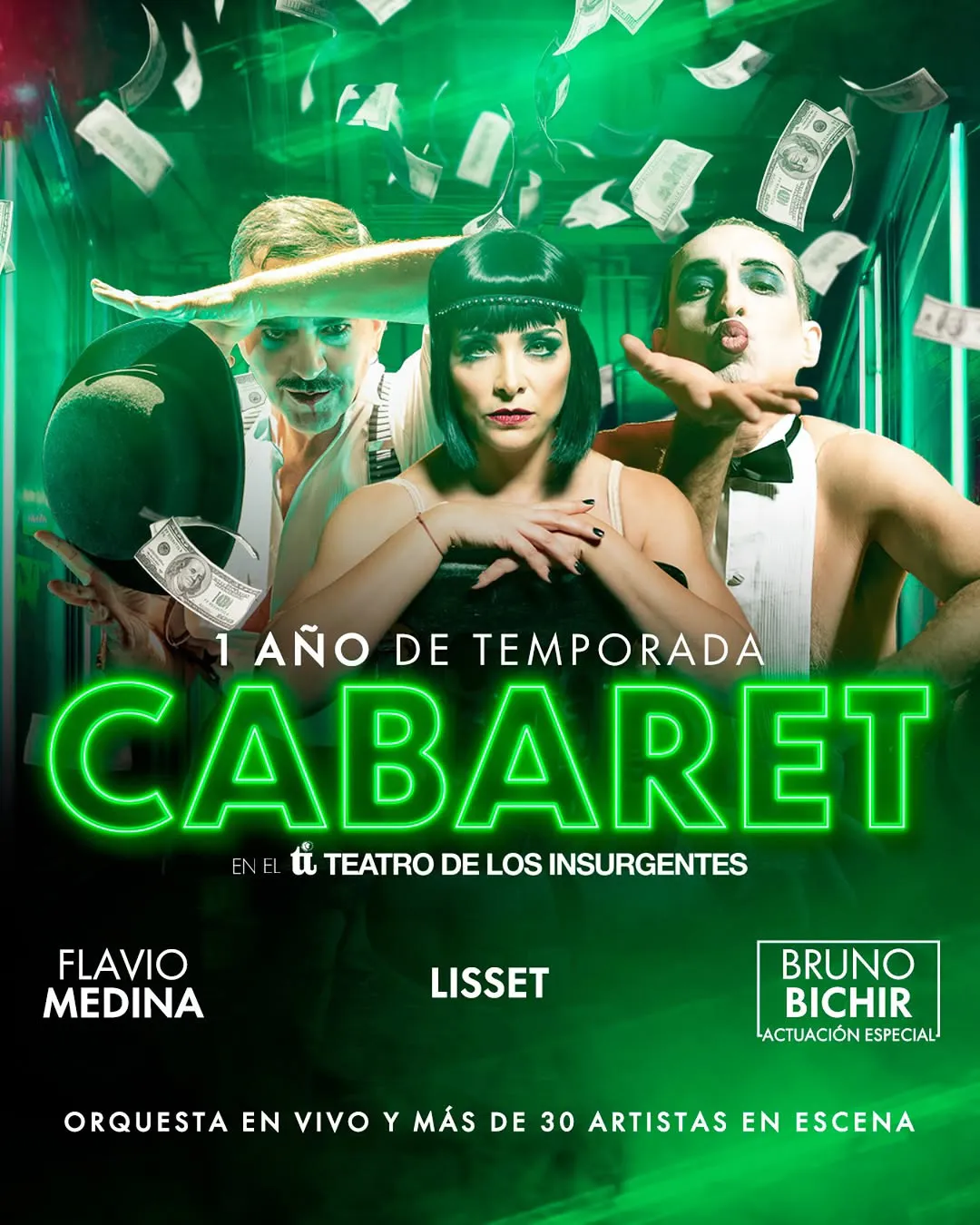 'Cabaret' se presenta en el Teatro de los Insurgentes / Redes Sociales