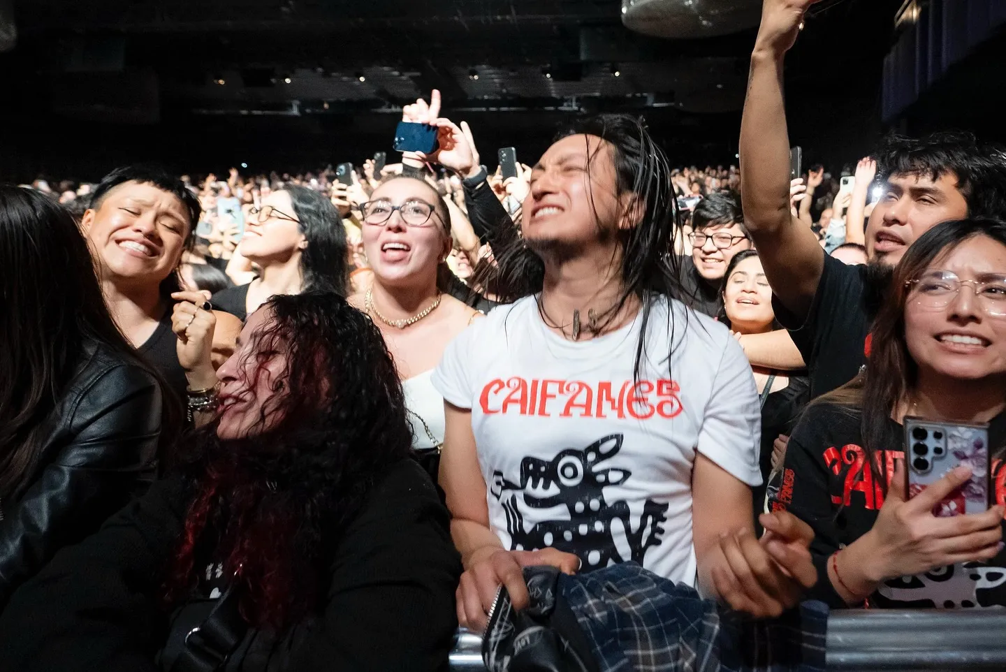 La gente ya está lista para las dos presentaciones de los Caifanes / FB: @CaifanesMex