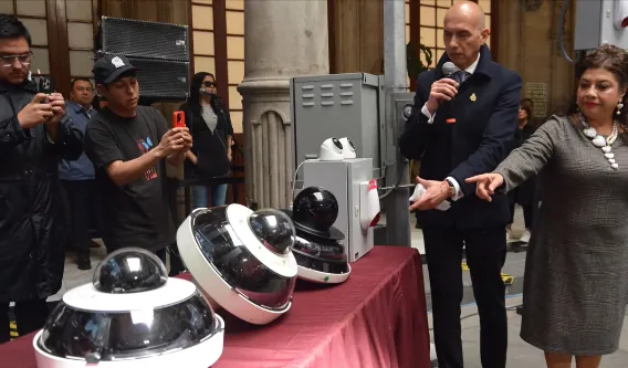 Se instalarán más cámaras de vigilancia para combatir el crimen / Redes Sociales