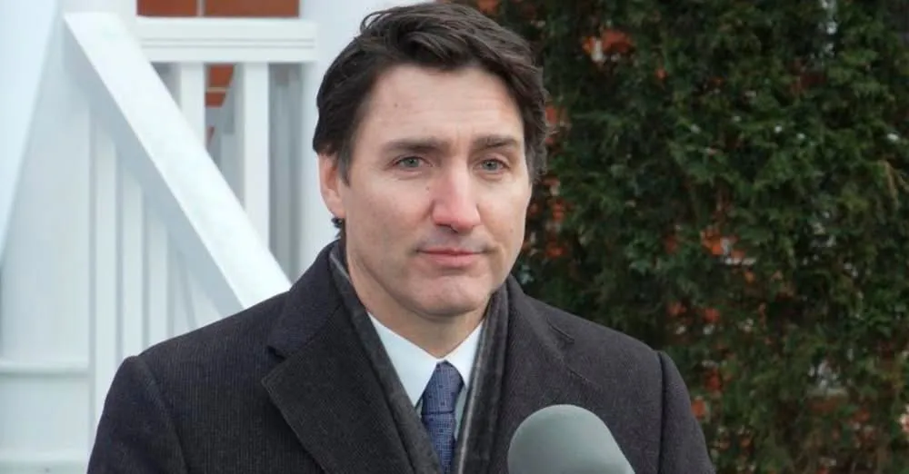 El primer ministro de Canadá, Justin Trudeau, fue exhibido por su homólogo / Redes Sociales