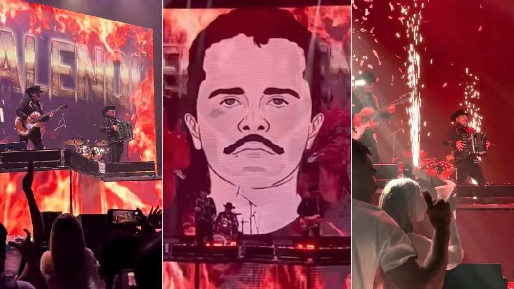 Recién, Los Alegres del Barranco le hicieron un homenaje a &quot;El Mencho&quot;/X