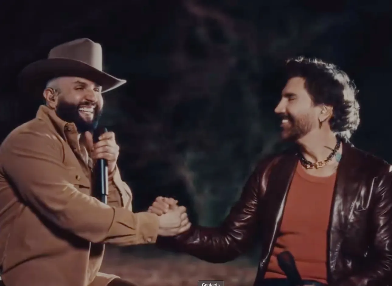 Los dos se juntaron para cantar 'Me Dediqué a Perderla' / Redes Sociales