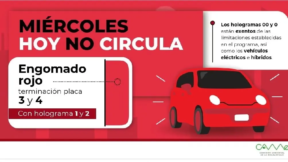 En caso de que un vehículo circule en día que no le toca, puedes ser acreedor a una multa que va de 20 a 30 UMAs/CAMe