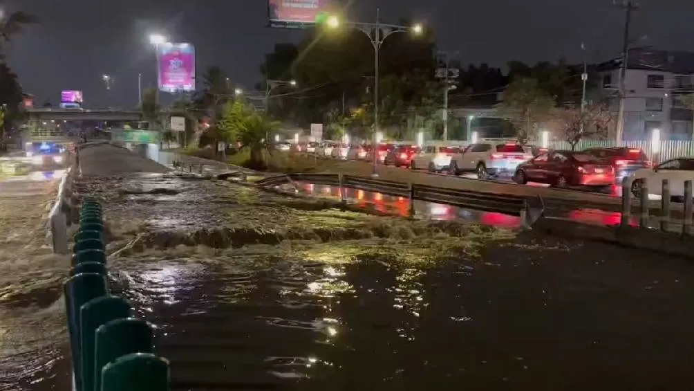 Desde el pasado 13 la CDMX ha sufrido de fuertes lluvias/X
