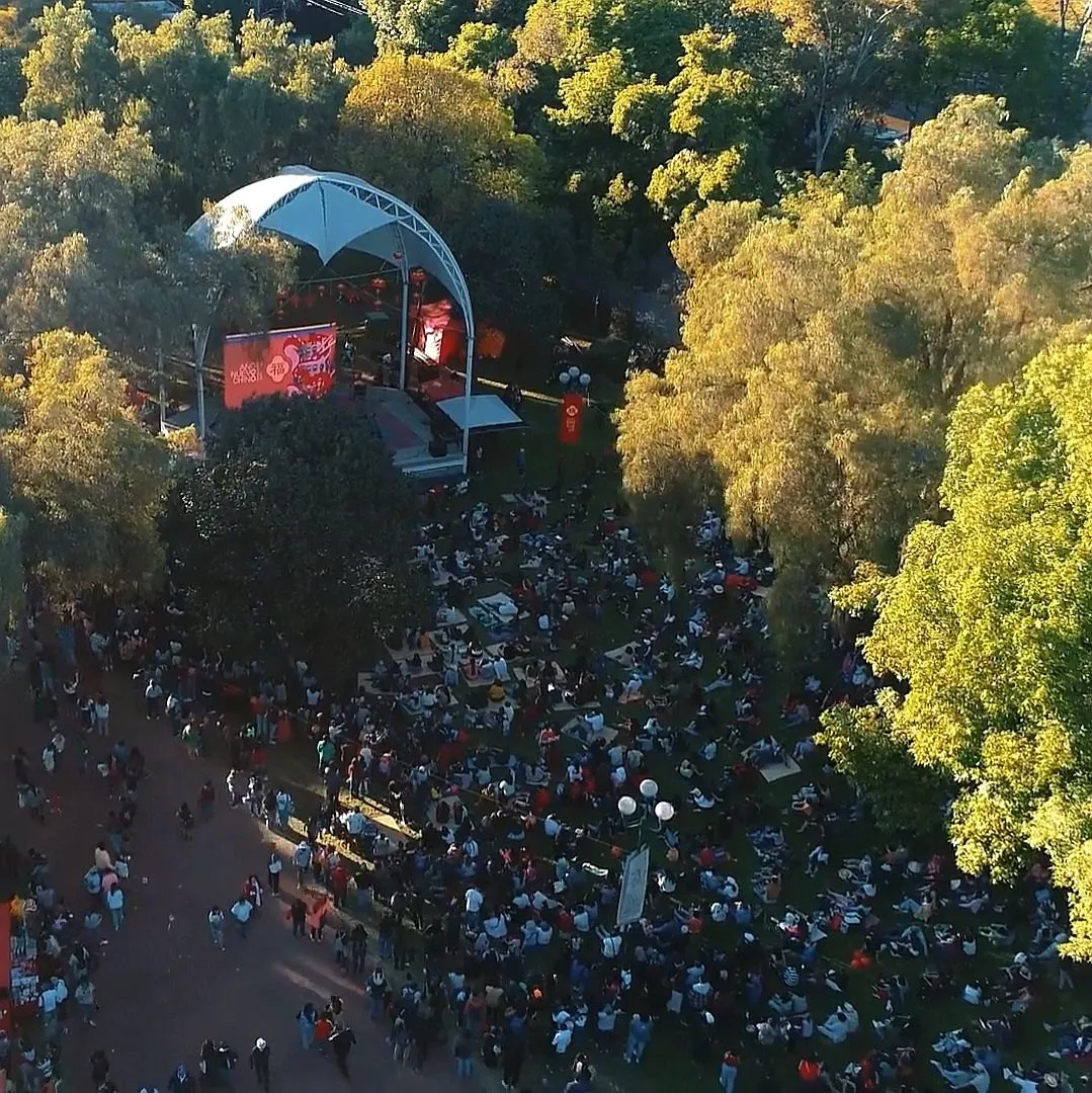 Las áreas verdes del Cenart se usarán para este evento / FB: @cenartmexico
