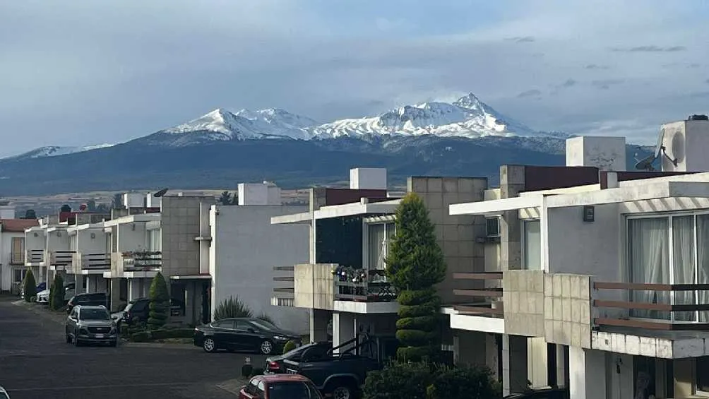 La espectacularidad del Nevado de Toluca se observó desde varias zona del Edomex/X