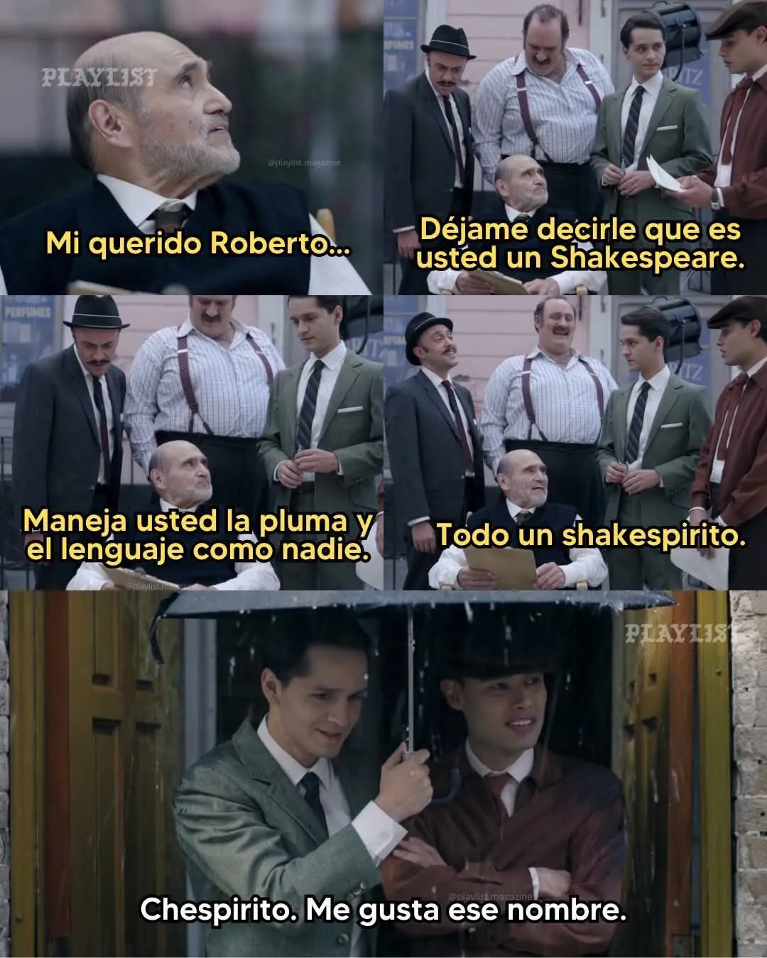 Así fue como nació el nombre de Chespirito, según la serie / Redes Sociales