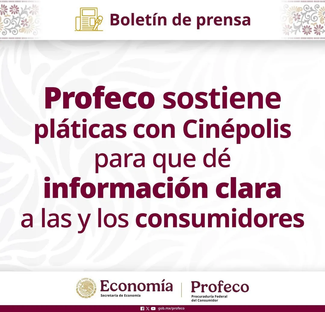Profeco tuvo que intervenir para hacer válida la 'Garantía Cinépolis' / Redes Sociales