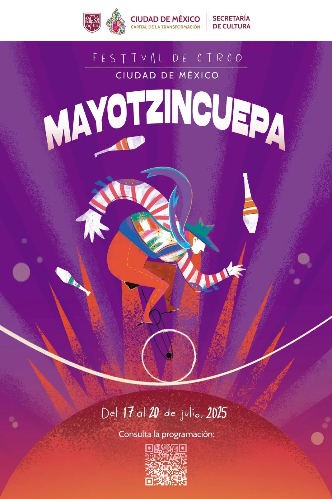 La Secretaría de Cultura anunció las actividades del festival de circo / Redes Social